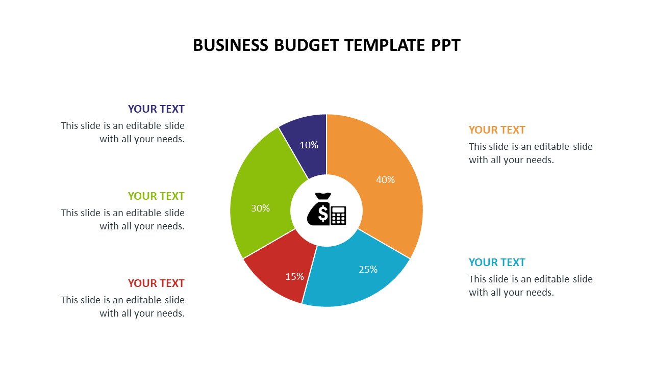 business budget template ppt